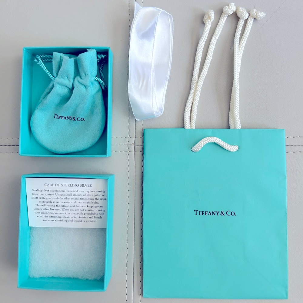 Tiffany & Co. pouch, box and gift bag (small)